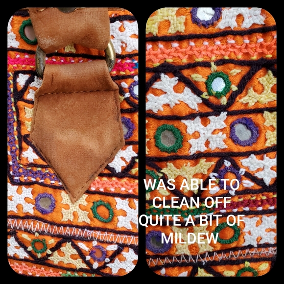 Boho Artisan Embroidered boho Hippie handmade bag Patchwork banjara ethnic zari - Picture 14 of 16